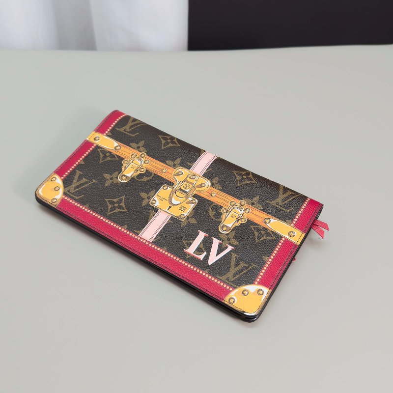 LV 限量款宮廷老花肩背鏈條包 22*12.5 98新配件塵袋-3