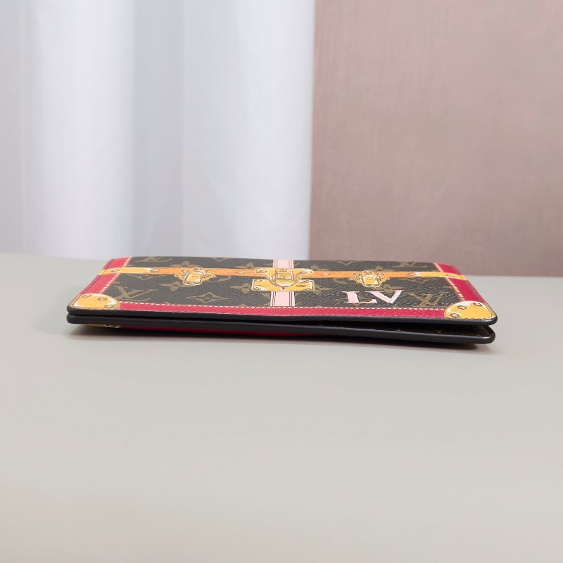 LV 限量款宮廷老花肩背鏈條包 22*12.5 98新配件塵袋-4