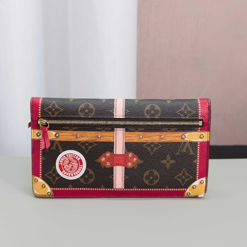 LV 限量款宮廷老花肩背鏈條包 22*12.5 98新配件塵袋-6