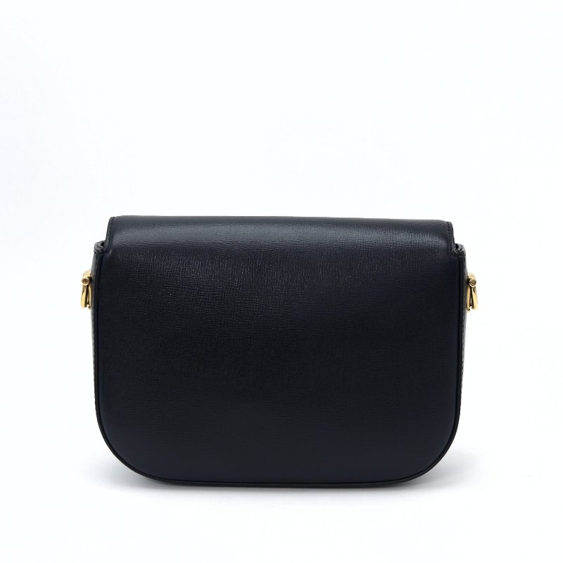 GUCCI 黑金Horsebit1955系列小號 肩背斜背包21*15*5 98新配件塵袋-6