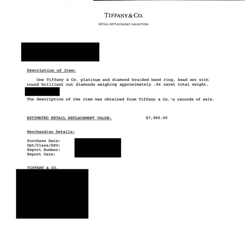 Tiffany 蒂芙尼 鉑金滿鑽戒指-7