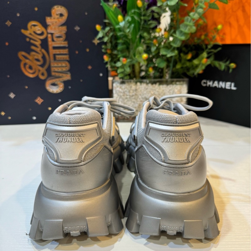 普拉達/PRADA Cloudbust Thunder 時尚休閒低幫厚底鞋男款 9.5碼-3