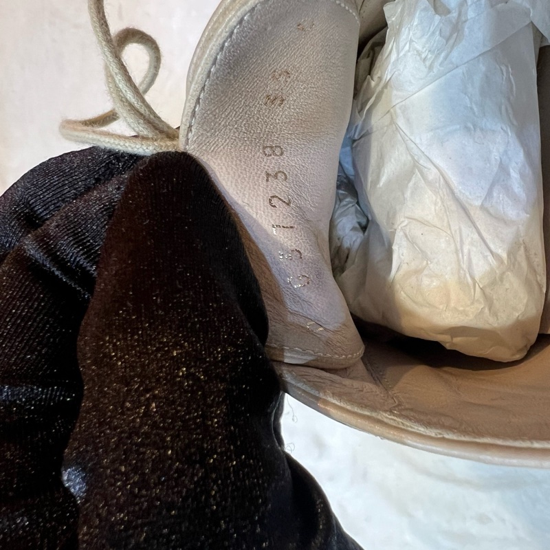 香奈兒/Chanel 黑金雙C珍珠厚底靴 35碼 🈚附件-4