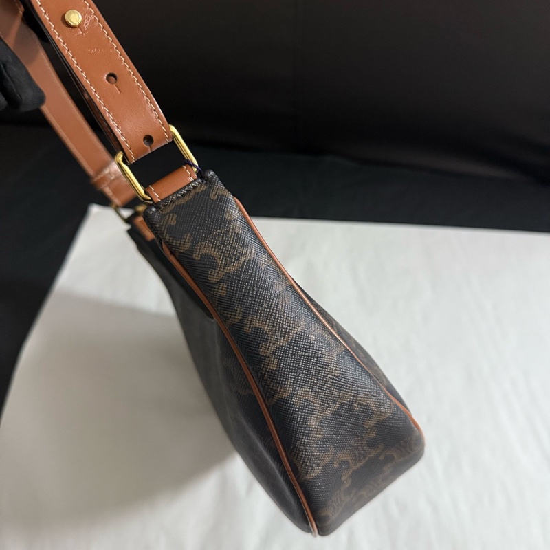 賽琳/Celine 老花AVA腋下包單肩手提包 尺寸:23 🈚附件-4