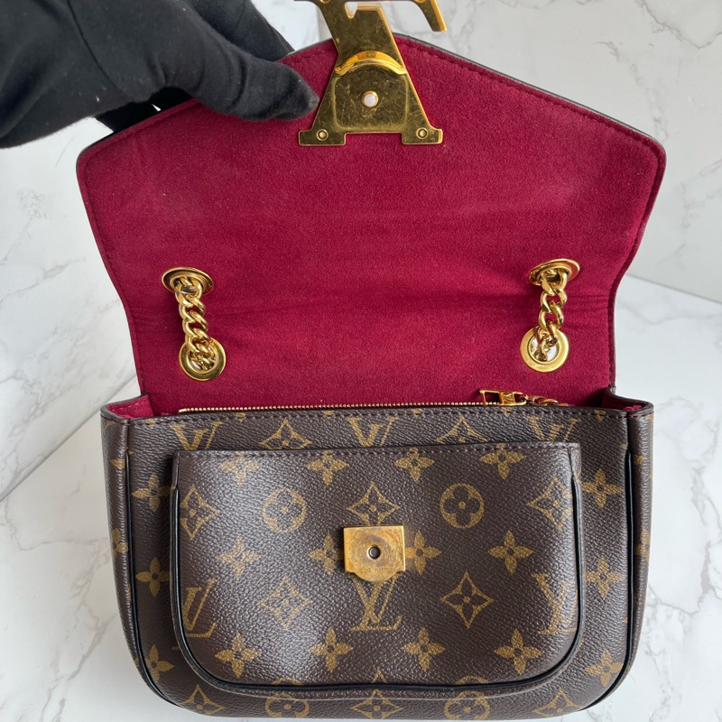 Louis Vuitton 路易威登 Passy郵差包純芯片款 🈚附件 單品-7