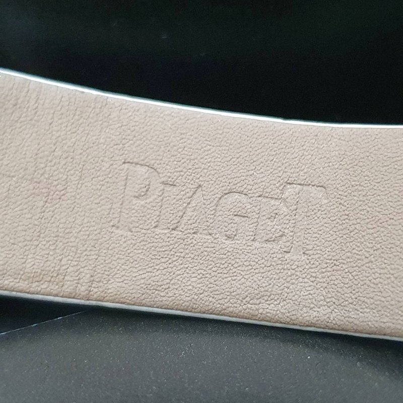 【大眾名錶】PIAGET伯爵 LIMELIGHT系列 G0A32099 銀白面 18K白金 原鑲鑽框 約1.1CT 可轉向 原廠皮帶/錶扣 B1242-6