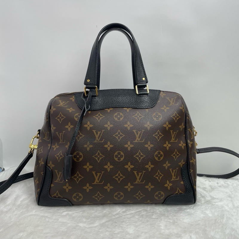 路易威登/Louis Vuitton Retiro 手提包 尺寸:31.5*24*19 附件:钥匙 锁-0