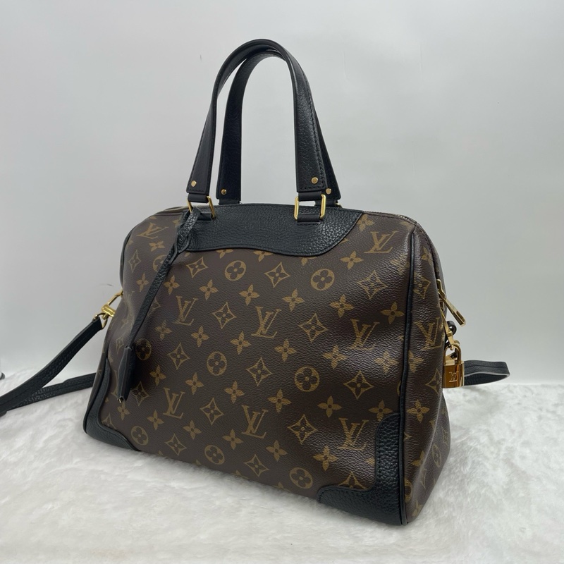 路易威登/Louis Vuitton Retiro 手提包 尺寸:31.5*24*19 附件:钥匙 锁-2