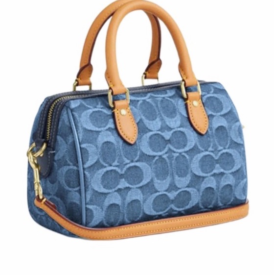 Coach 女士 迷你 Rowan 斜挎包均碼碼17.8cm*10.2cm*12cm-2