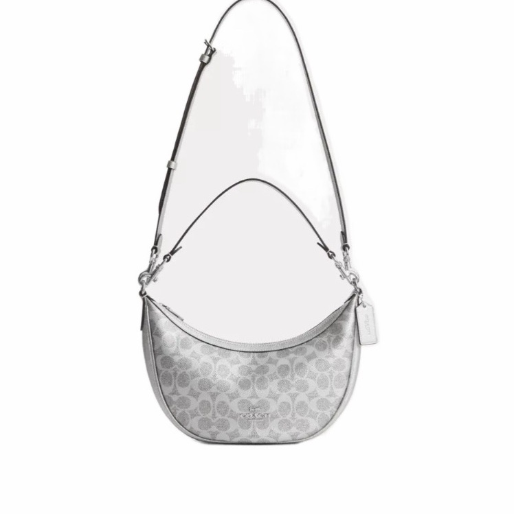 Coach 女士 Aria 標誌性帆布單肩包均碼碼26cm*9cm*11cm-6
