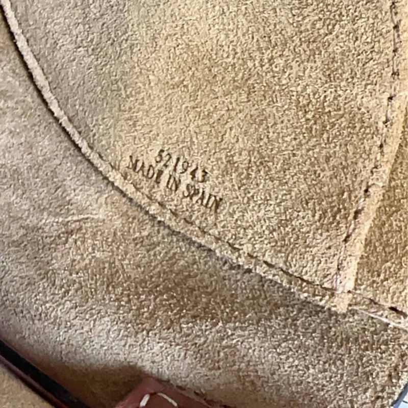 Loewe羅意威 gate mini粉色焦糖色棕色拼色撞色牛皮馬鞍斜挎包 尺寸:21✖️9.5-8