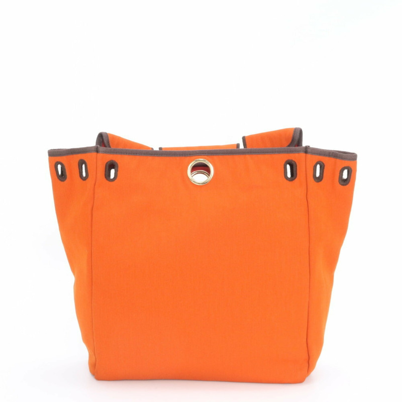 愛馬仕 Herbag 廣告替換包,橙色,雙肩包,手提包,女士-0