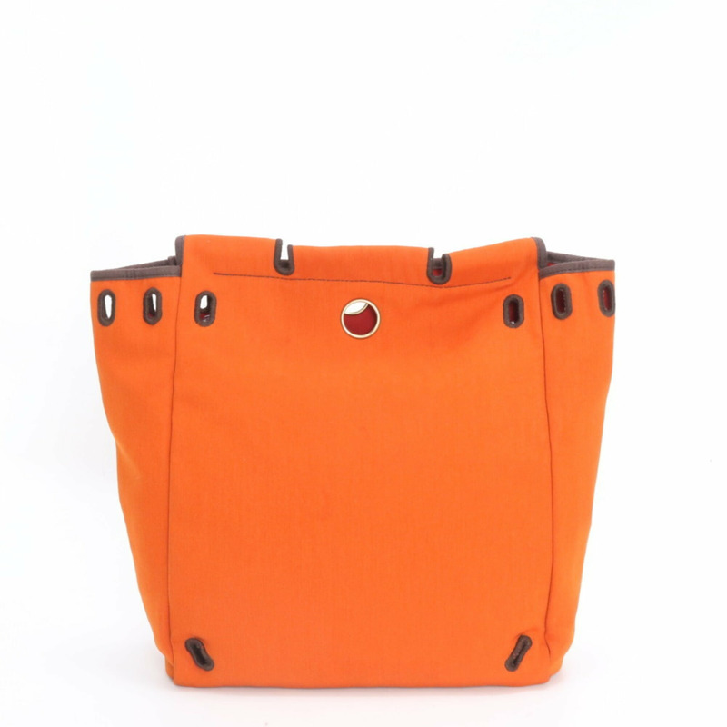 愛馬仕 Herbag 廣告替換包,橙色,雙肩包,手提包,女士-1