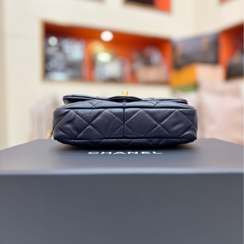 Chanel香奈兒 23p 粗鏈條 方胖子-4