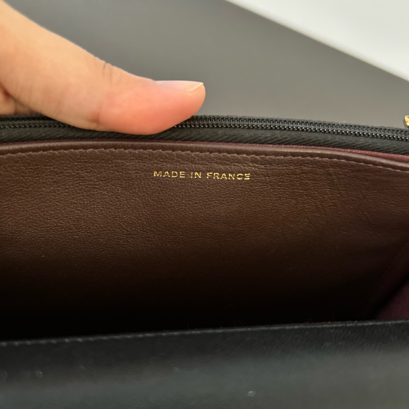 CHANEL WOC 香奈兒 經典鏈子皮夾 發財包-10