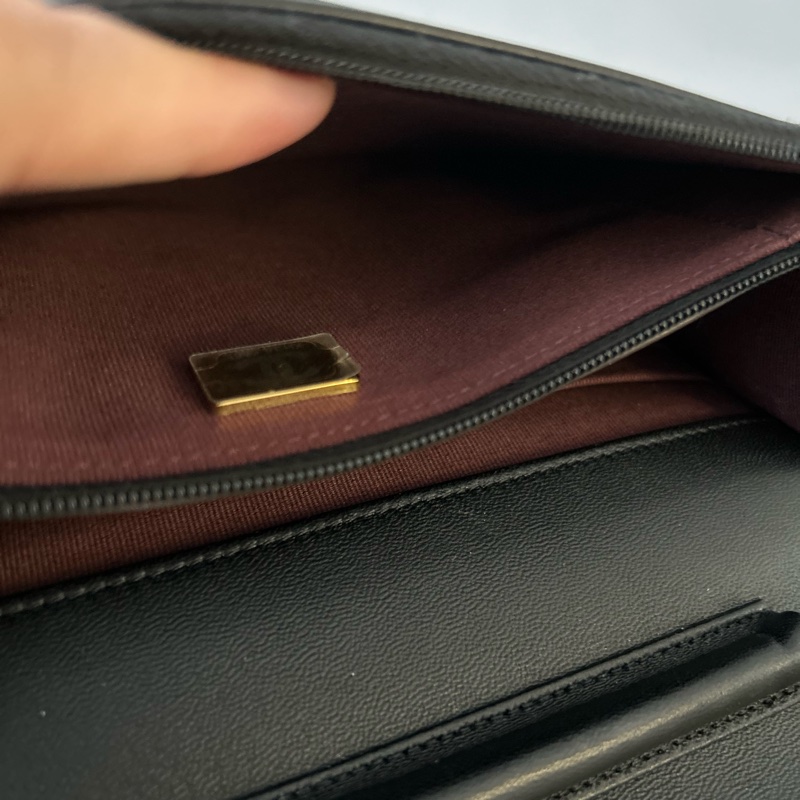 CHANEL WOC 香奈兒 經典鏈子皮夾 發財包-11