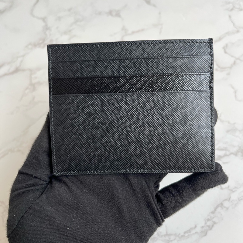 🌷全新帶保卡!可送禮! Prada Mercuio Saffiano 卡夾/卡包-1