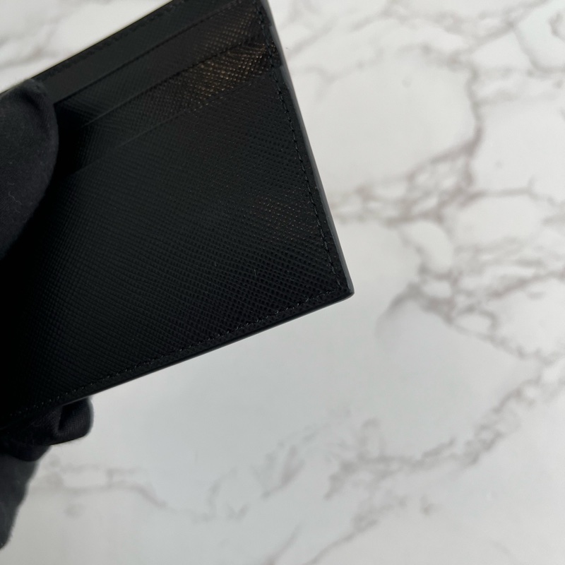 🌷全新帶保卡!可送禮! Prada Mercuio Saffiano 卡夾/卡包-4