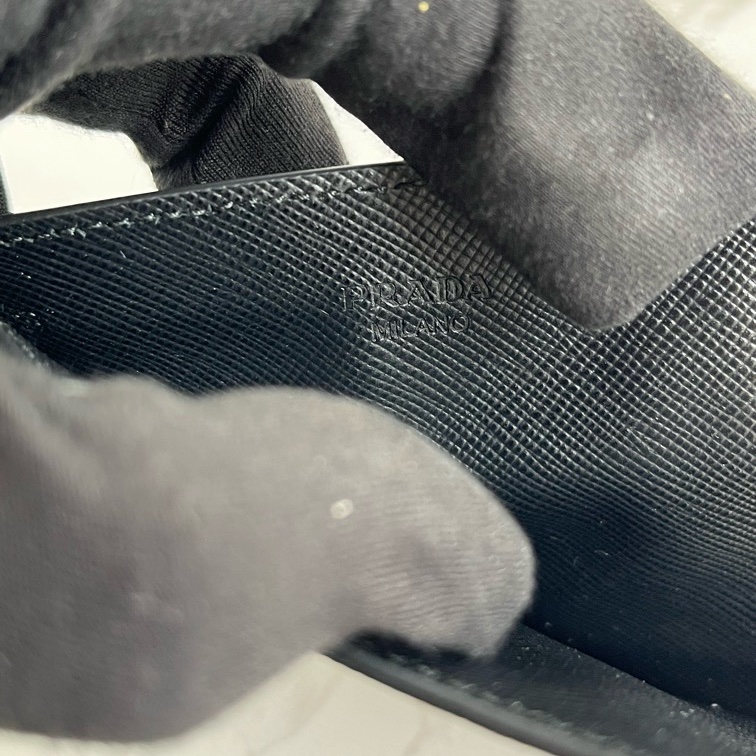 🌷全新帶保卡!可送禮! Prada Mercuio Saffiano 卡夾/卡包-7