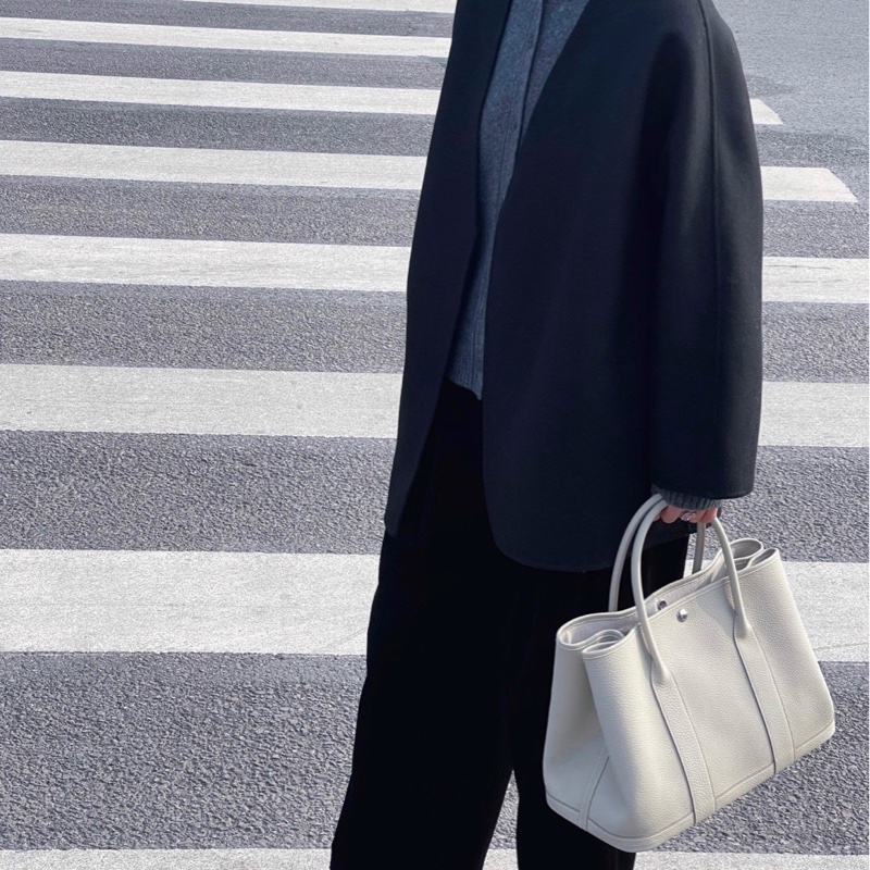 99新🆕 Hermes 愛馬仕 冰川白Garden花園36-6