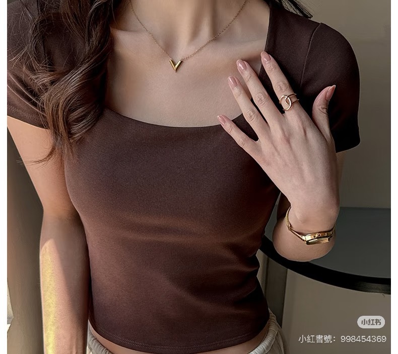 ෆ LV V字項鍊🈶購證-1