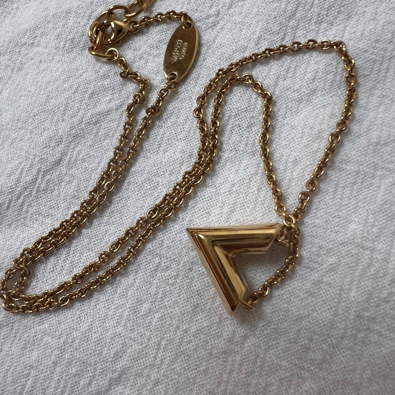 ෆ LV V字項鍊🈶購證-12