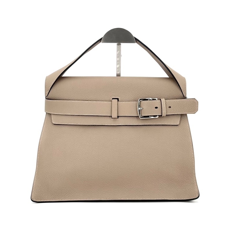 HERMES 愛馬仕 etribelt 灰 togo皮 手提-0