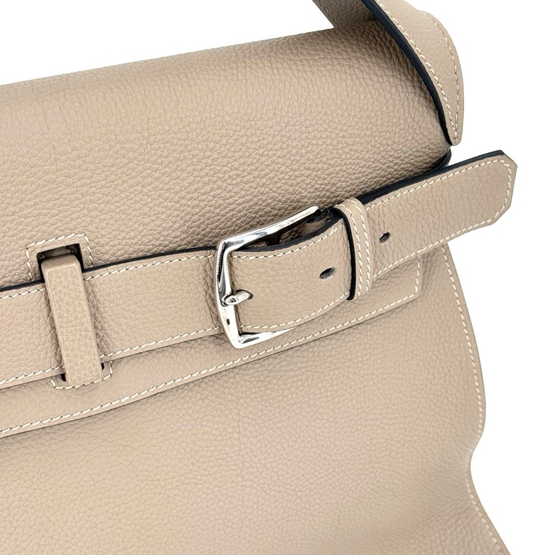 HERMES 愛馬仕 etribelt 灰 togo皮 手提-3