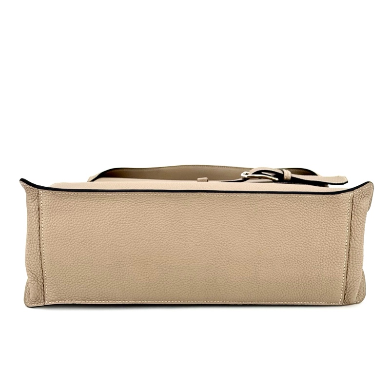 HERMES 愛馬仕 etribelt 灰 togo皮 手提-5