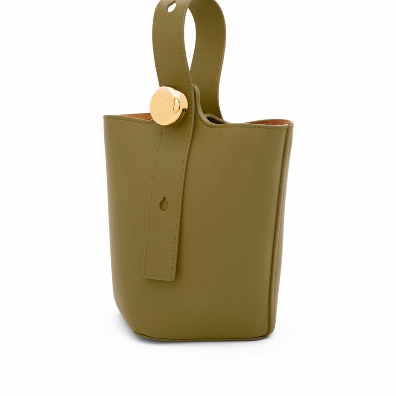 Loewe 女士 迷你 Pebble 水桶單肩包均碼碼MINI、16cm*16cm*19.5cm-1