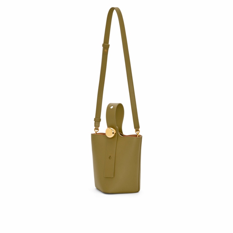 Loewe 女士 迷你 Pebble 水桶單肩包均碼碼MINI、16cm*16cm*19.5cm-3