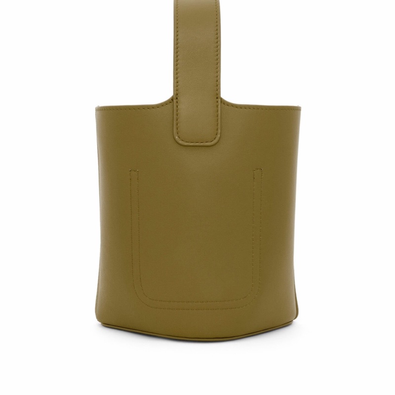 Loewe 女士 迷你 Pebble 水桶單肩包均碼碼MINI、16cm*16cm*19.5cm-4