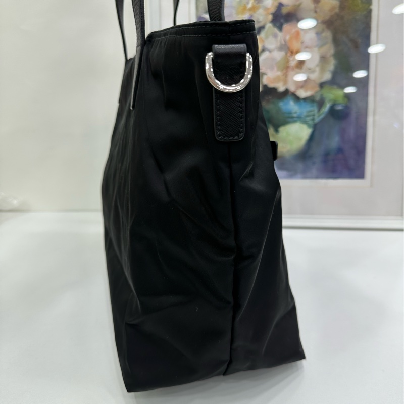Prada 黑色尼龍托特包 降落傘-2
