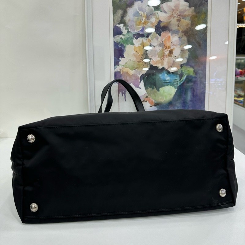 Prada 黑色尼龍托特包 降落傘-5