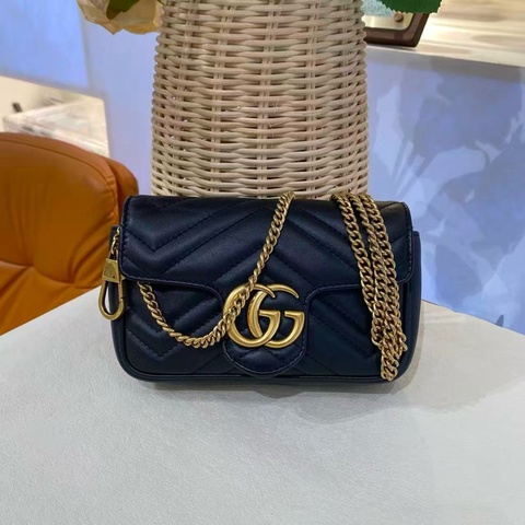Gucci marmont mini鏈條包