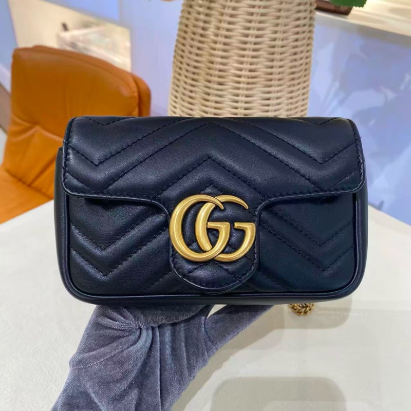 Gucci marmont mini鏈條包-1