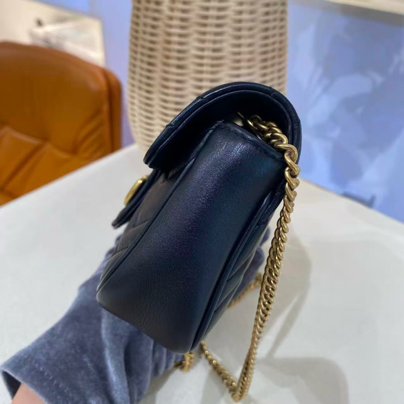 Gucci marmont mini鏈條包-4
