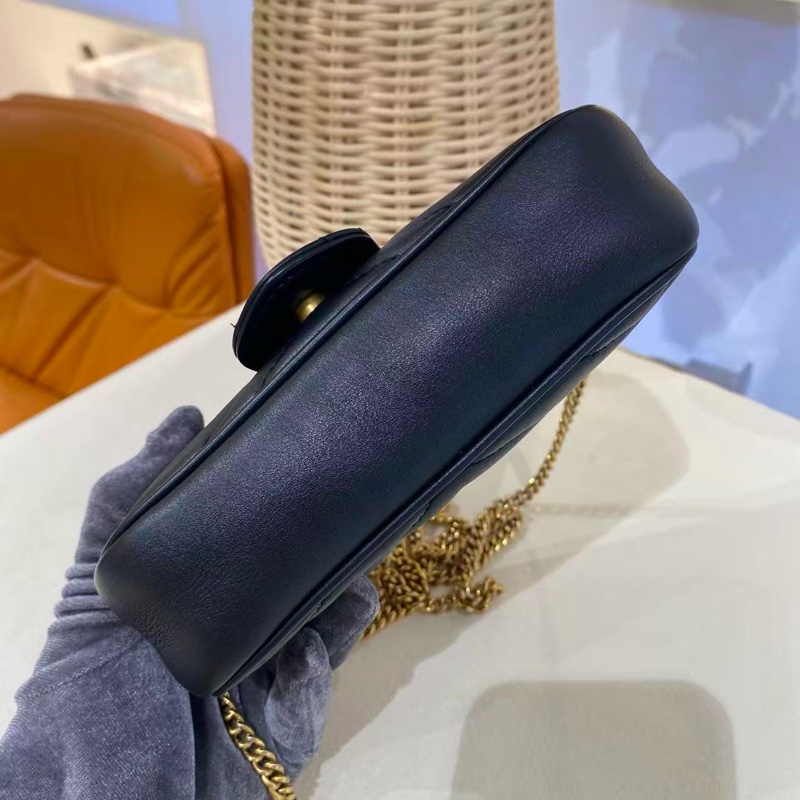 Gucci marmont mini鏈條包-5