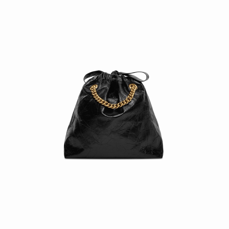 Balenciaga 女士 Crush logo印花單肩包均碼碼常規、24cm*10cm*26cm-4