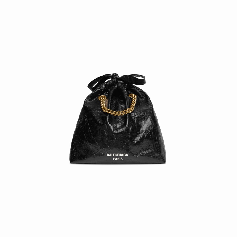 Balenciaga 女士 Crush logo印花單肩包均碼碼常規、24cm*10cm*26cm-8