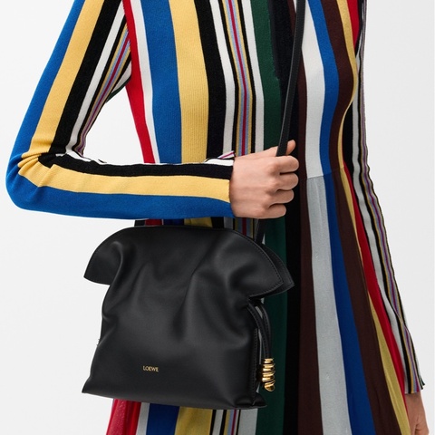 Loewe 女士 徽標單肩包均碼碼MINI、23.9cm*9cm*18cm