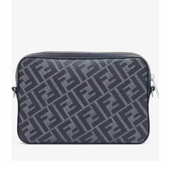 Fendi 男士 Diagonal拉鍊單肩包均碼碼常規、22cm*4.5cm*15cm-3