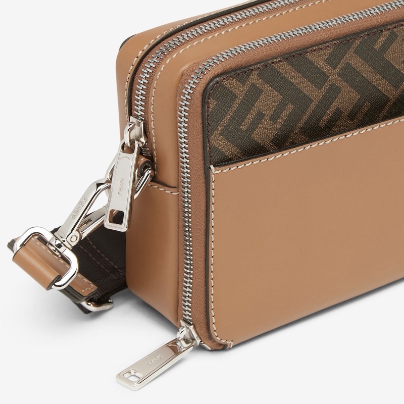 Fendi 男士 方形FF相機包均碼碼常規、17.5cm*6.5cm*14cm-4