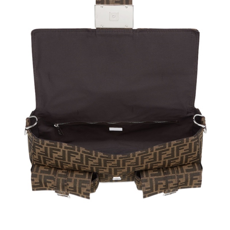 Fendi 男士 Baguette FF超大號多口袋單肩包均碼碼41cm*10cm*24cm-4