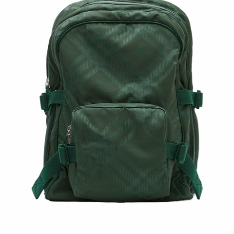 Burberry 男士 格紋圖案雙肩包均碼碼常規、31cm*18cm*47cm