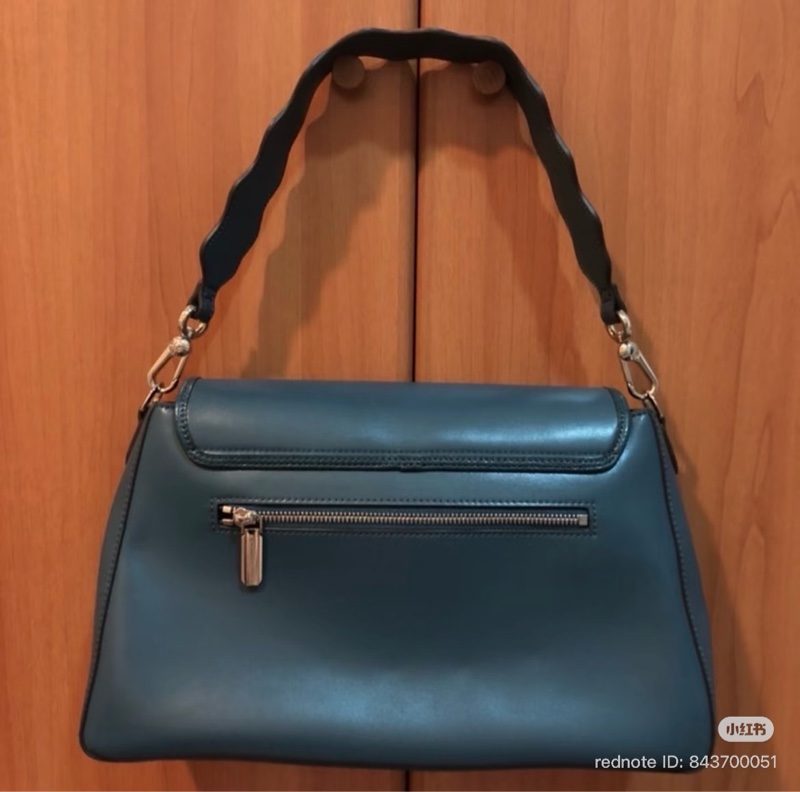 Charles & Keith 小ck 藏青藍兩用多功能肩背包-6