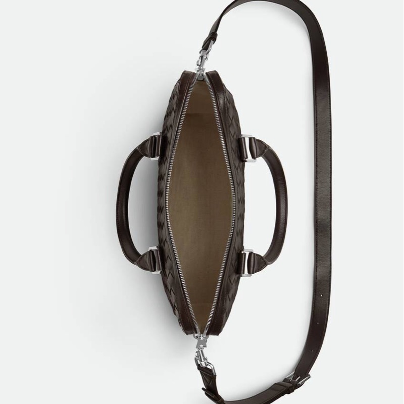 Bottega Veneta 男士 Intrecciato 纖薄公文包均碼碼35.5cm*7.5cm*28cm-3