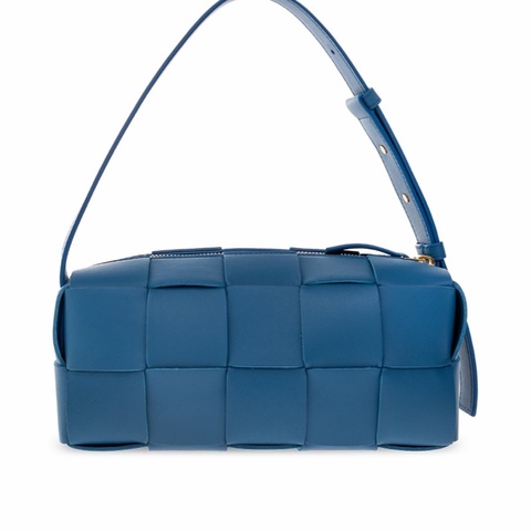 Bottega Veneta 女士 小號Brick Cassette編織單肩包均碼碼小號、23.5cm*10cm*10cm