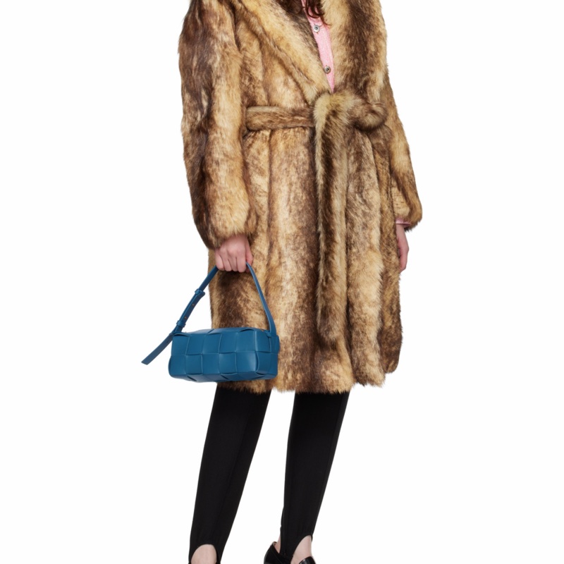 Bottega Veneta 女士 小號Brick Cassette編織單肩包均碼碼小號、23.5cm*10cm*10cm-3