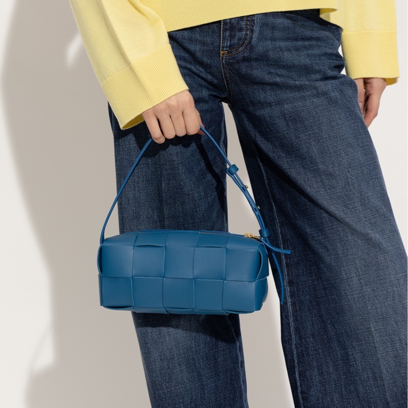 Bottega Veneta 女士 小號Brick Cassette編織單肩包均碼碼小號、23.5cm*10cm*10cm-4